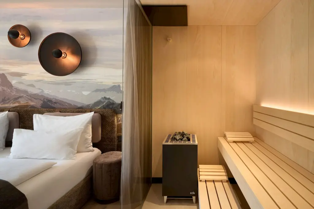 Private Sauna der Cigar Suite