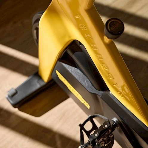 Technogym-Rad im Fitnessraum