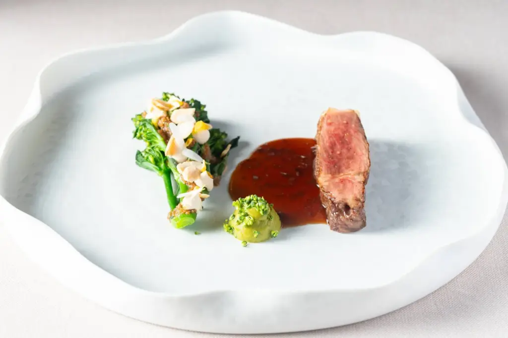 Fleischgericht im Ristorante Porcino