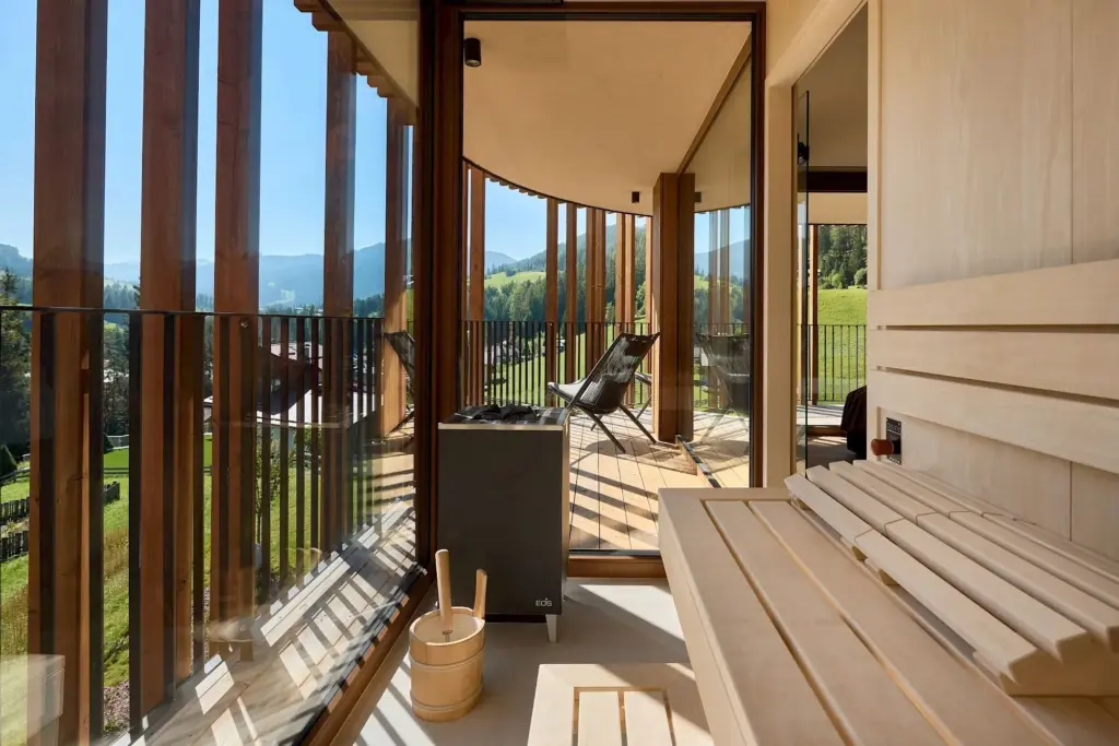 Private Sauna der Sauna Suite